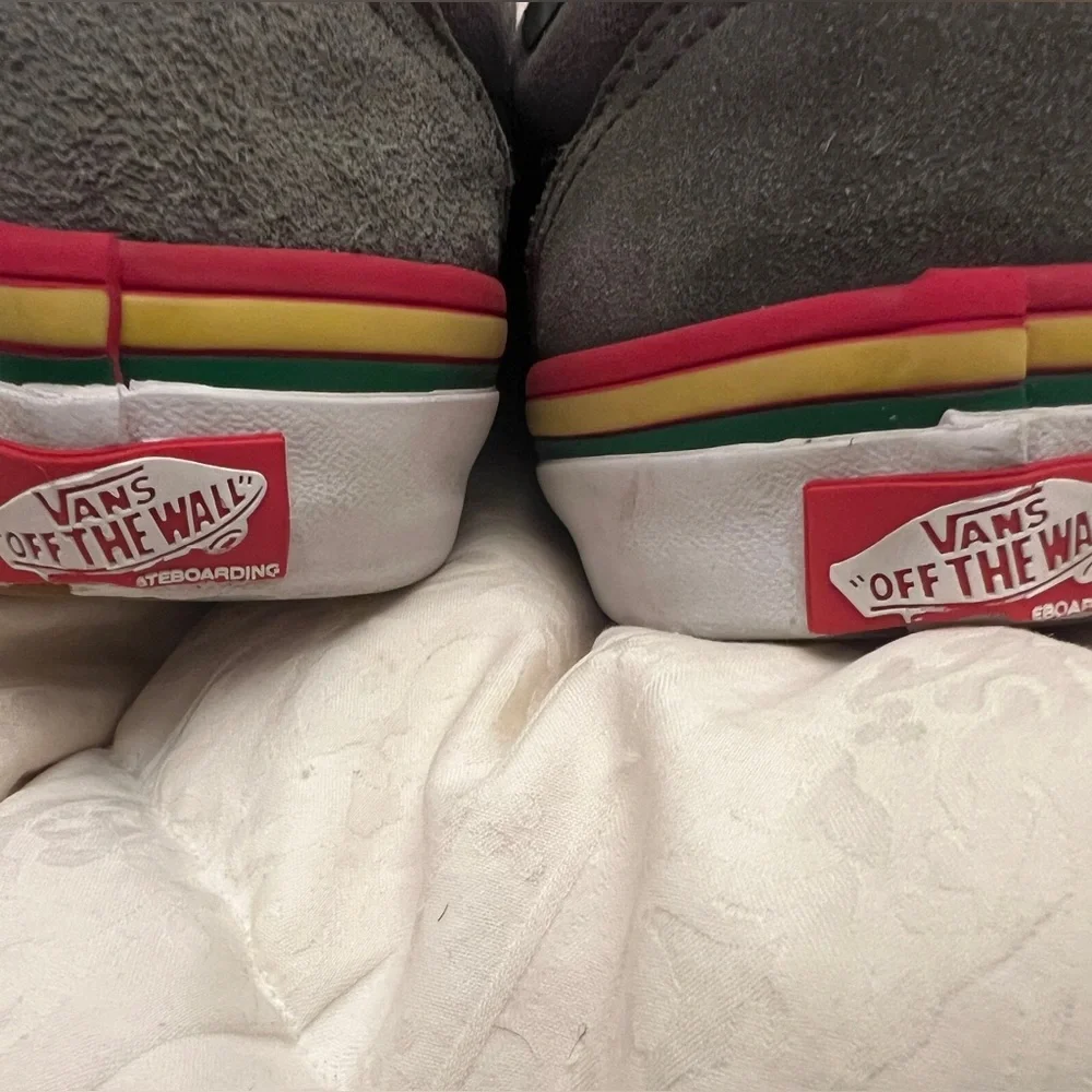VANS Old Skool Rasta Gray skateboard shoes 7